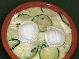 Gratin de courgettes au chevre