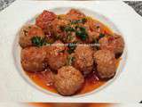 Boulettes de veau à la tomate et herbes de Provence au cookeo