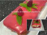 Cake hyper moelleux citron framboises et son glaçage aux framboises au companion thermomix ou autres robots