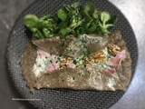 Galette bretonne au roquefort