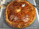 Galette des rois noisettes et fudge caramel au companion thermomix ou autres robots