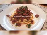 Linguine sauce bolognaise recette facile et rapide au cookeo, companion, thermomix ou autres robots