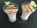 Mousse de saumon fumé et perles de citron au companion thermomix ou autres robots