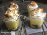 Verrine façon tarte au citron meringuée déstructurée à la multidelice