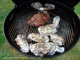 Côte de bœuf et pommes de terre à la braise au bbq Master Touch Weber