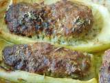 Courgettes du jardin farcies