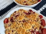 Crumble aux fraises