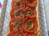 Tarte au thon et tomates