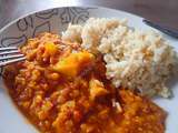 Dahl aux courges et lentilles corail / Squash and Red Lentils Dahl