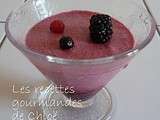 Mousse aux fruits rouges