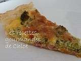 Quiche aux lardons et aux brocolis