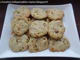 Cookies d'épeautre au fromage de chèvre