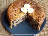 Gâteau à la banane et aux pépites de chocolat