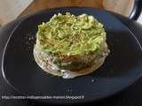 Tartare d'avocat au crabe