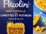 Salade de piccolini carottes potiron au saumon