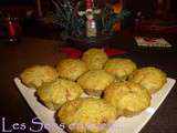 Muffins au pesto et aux tomates séchées