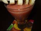 Smoothie fraises & bananes