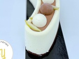 Bûche Poire Belle Hélène