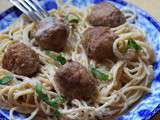 Boulettes d'agneau, sauge et citron