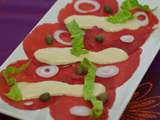 Carpaccio de boeuf sauce tonnato