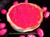 Tarte aux pralines rose