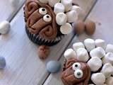 Cupcakes au Chocolat-orange : Mouton d Avril