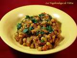 Curry de pois chiches et dinde