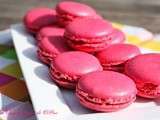 Macarons à la framboise