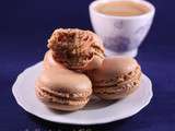 Macarons au café