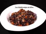 Riz vénéré au butternut (halloween)