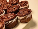 Muffins aux bananes et chocolat