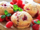 Muffins aux framboises