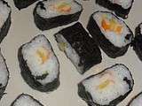 Sushis,mes premiers Makis