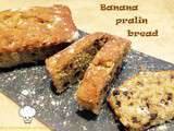 Banana pralin bread