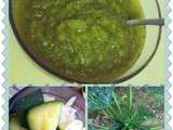 Gaspacho de courgettes