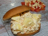 Burger frais surimi et ananas