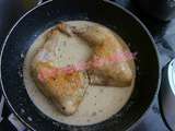 Cuisse de poulet à la moutarde