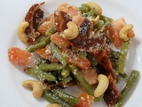 Salade de haricots verts et pancetta