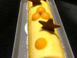 Bûche mangue passion, coco, Galabé