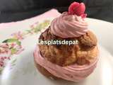 Choux framboise – Octobre rose