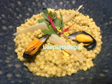 Fregola Sarda aux moules curry