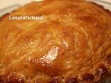 Galette des rois à la frangipane rhum et orange