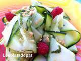 Salade de courgettes