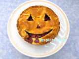 Tourte aux pommes et gelée des vendanges, halloween