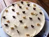 Cheese cake chocolat noir - chocolat blanc