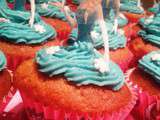 Cupcake Reine des Neiges