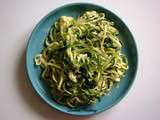 Spaghettis de courgette