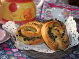 Pain aux raisins ou escargot (146Kcal)