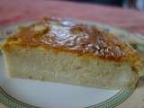 Gâteau flan aux pommes