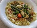 Couscous aux légumes de printemps